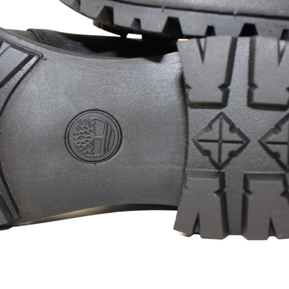 Timberland Kinsley Combat Boot Faux Fur Lined 2.5" Block Heel Women's 8 NEW! - Picture 10 of 12